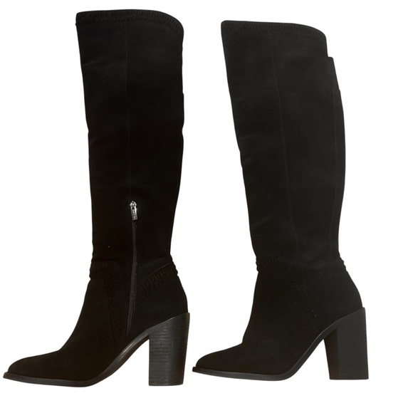 Vince Camuto Madolee womens Size 10 Over the Knee Boots Leather Suede western - Picture 14 of 16